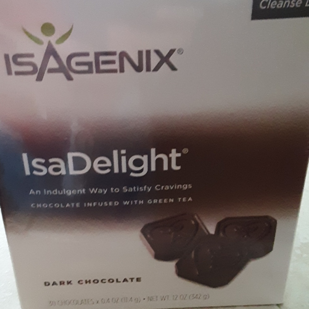 Isagenix isadelight sealed dark chocolate